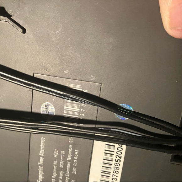 Fingerprint time attendance time trak employee login payroll machine new unboxed - Picture 5 of 12